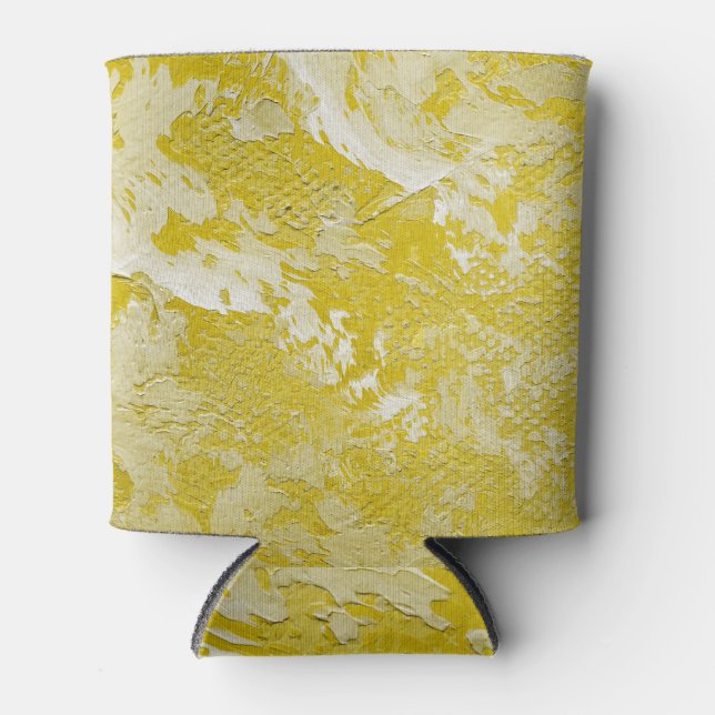 Oil Painting Illuminating Texture Can Cooler (Front)