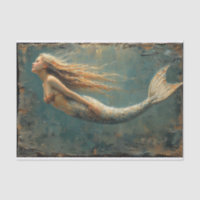 Oil Painting of a Mermaid