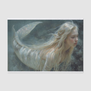Oil Painting of a Mermaid Tissue Paper