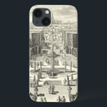 Oil Painting of Fountains at Garden of Versailles iPhone 13 Case<br><div class="desc">An enticing black and white oil painting of the fountains in the garden of Versailles by Paul Decker. Decker was an architectural apprentice in the 1600's. He produced a number of designs that were published in a book, including this one. If you know someone who enjoys beautifully artistic architectural renderings...</div>