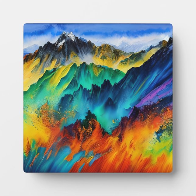 Oil painting plaque (Front)