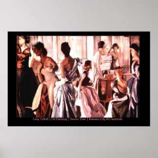 Oil Painting Poster