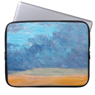 Oil paintings landscape. Fine art. abstract,art,ba Laptop Sleeve