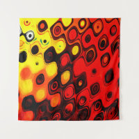 Oil pastel drawing. Abstract color background. Fin