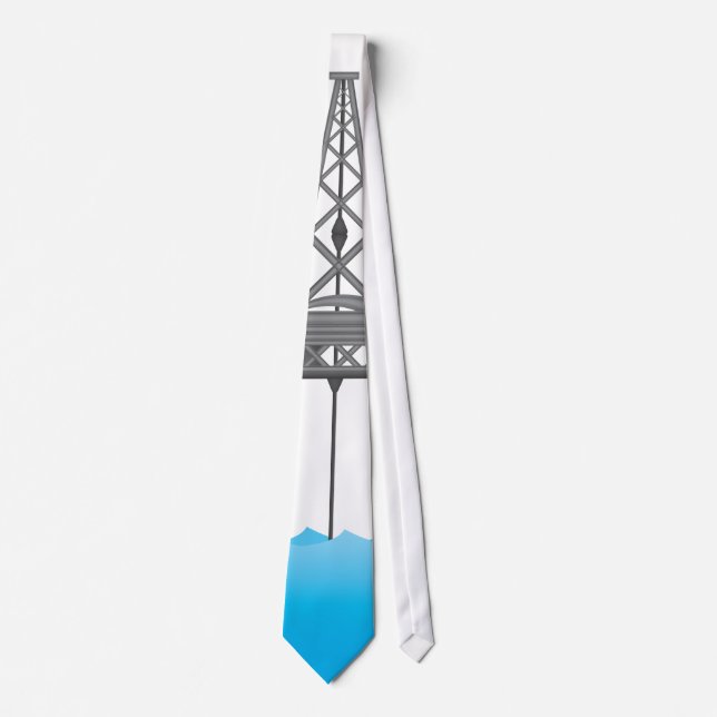 Oil Platform Tie (Front)