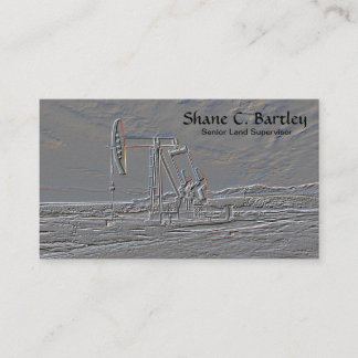 Oil Pumping Unit Business Card