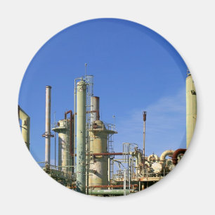 Oil Refinery Magnet