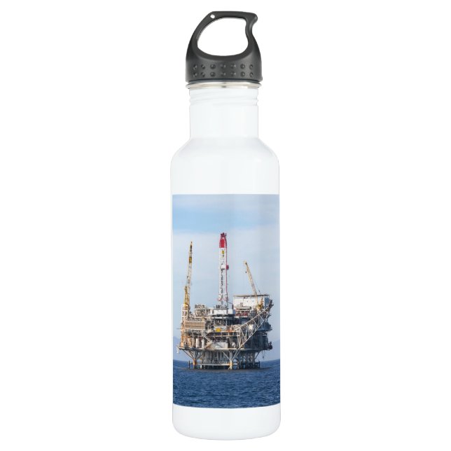 Oil Rig 710 Ml Water Bottle (Front)