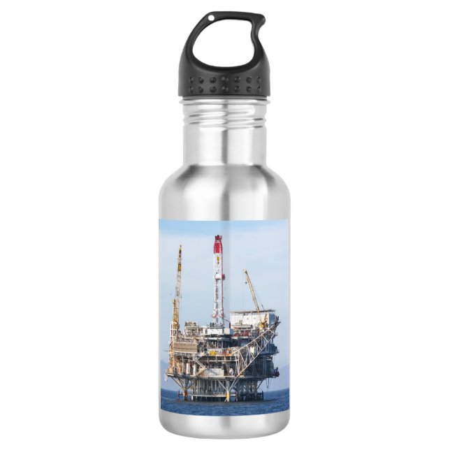 Oil Rig 710 Ml Water Bottle (Front)