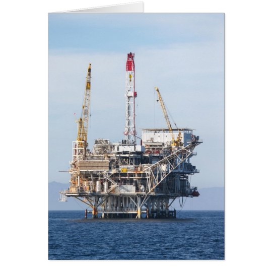 Oil Rig Card