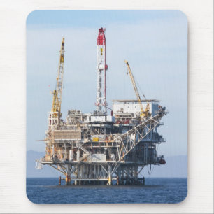 Oil Rig Mouse Mat