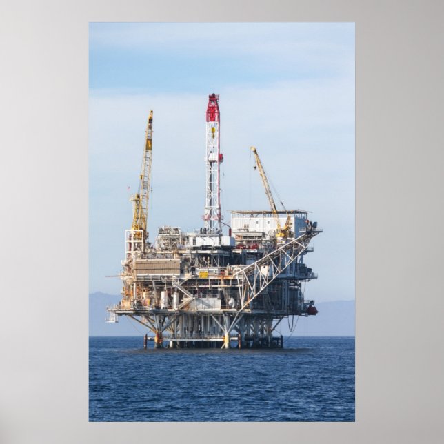 Oil Rig Poster (Front)