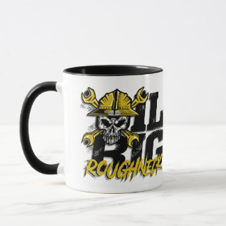 OIL RIG ROUGHNECK logo Mug