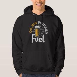 Oil Rig Worker Usa American Gas Oilfield 1 Hoodie