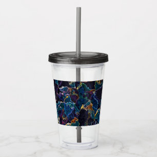 Oil Slick  Acrylic Tumbler