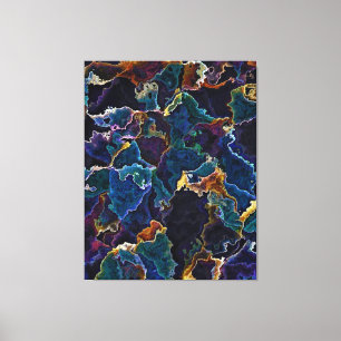 Oil Slick  Canvas Print