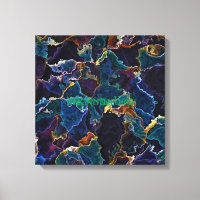 Oil Slick  Canvas Print