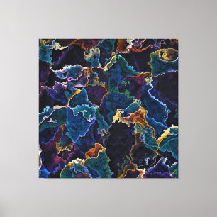 Oil Slick  Canvas Print