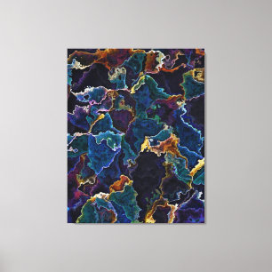 Oil Slick  Canvas Print