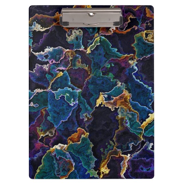 Oil Slick  Clipboard (Front)