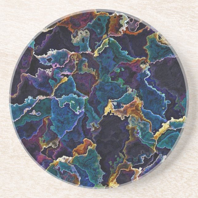 Oil Slick  Coaster (Front)
