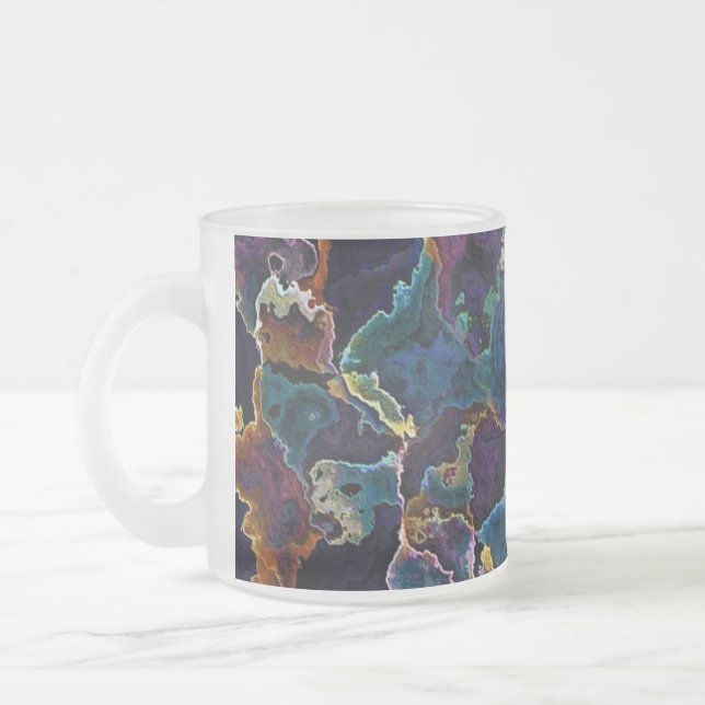 Oil Slick  Coffee Mug (Left)