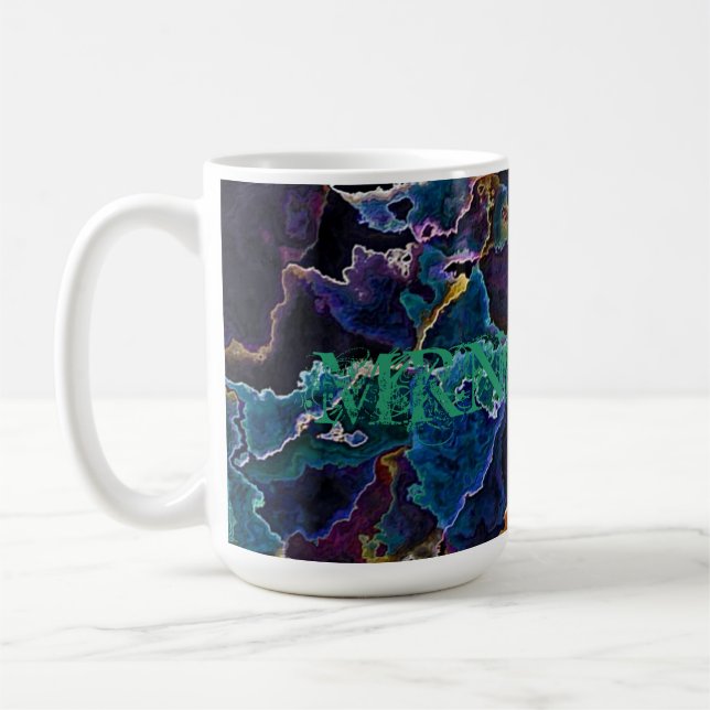 Oil Slick  Coffee Mug (Left)