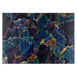 Oil Slick  Cutting Board