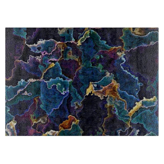 Oil Slick  Cutting Board (Front)