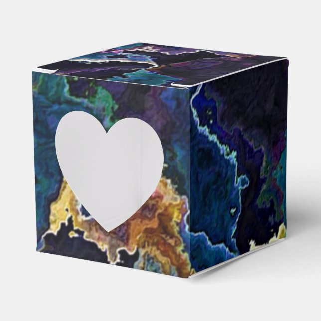 Oil Slick  Favour Box (Front Side)