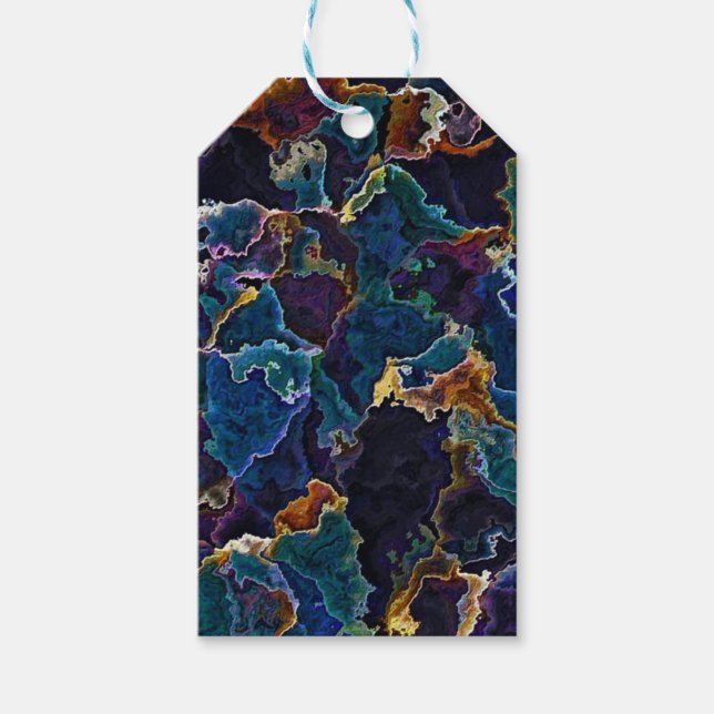 Oil Slick  Gift Tags (Front)