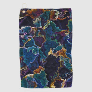 Oil Slick  Golf Towel