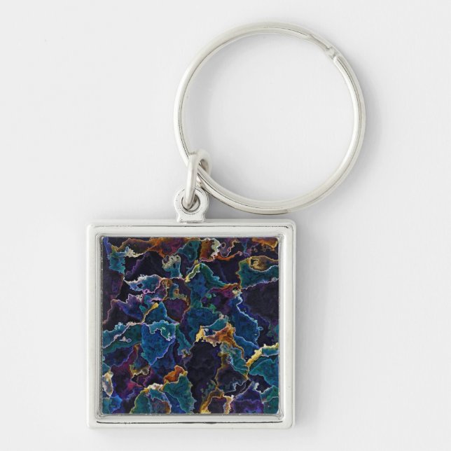 Oil Slick  Key Ring (Front)