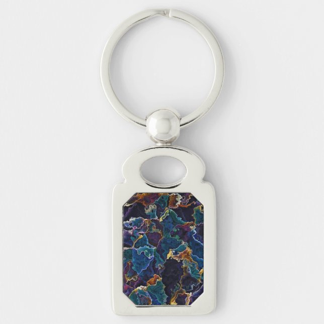 Oil Slick  Keychain (Front)