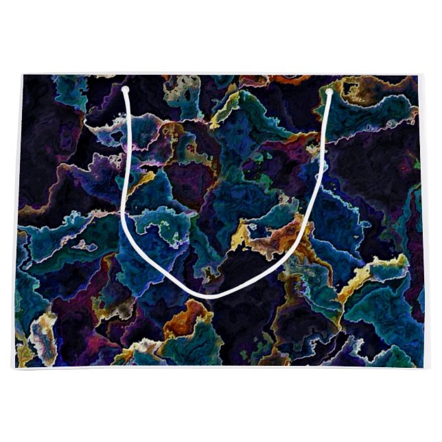 Oil Slick  Large Gift Bag (Front)