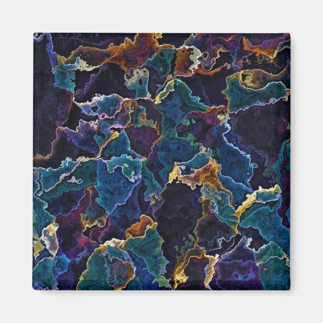 Oil Slick  Magnet (Front)