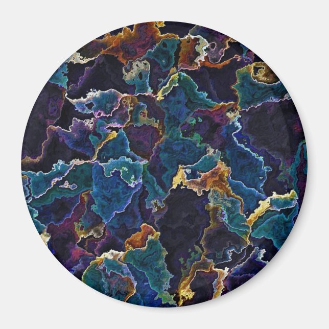 Oil Slick  Magnet (Front)