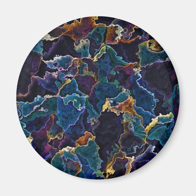 Oil Slick  Magnet (Front)