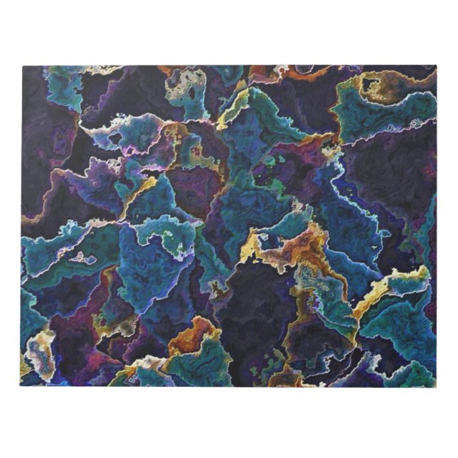 Oil Slick  Notepad (Front)