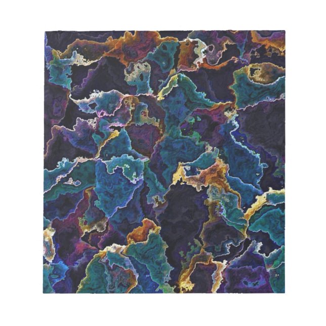 Oil Slick  Notepad (Front)