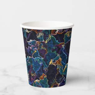 Oil Slick Paper Cups