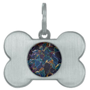 Oil Slick Pet ID Tag
