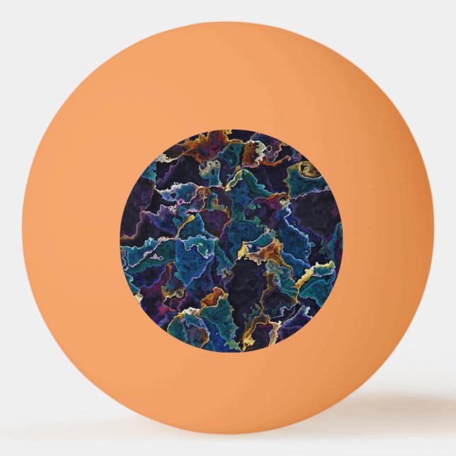Oil Slick  Ping Pong Ball (Front)