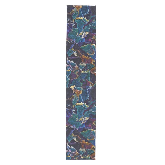 Oil Slick  Short Table Runner (Front)