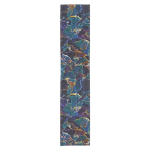 Oil Slick Short Table Runner