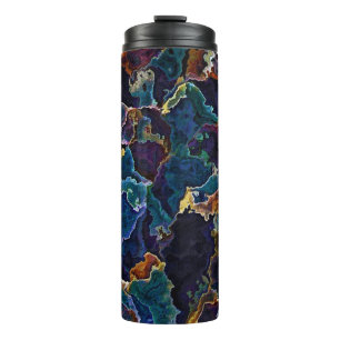 Oil Slick  Thermal Tumbler