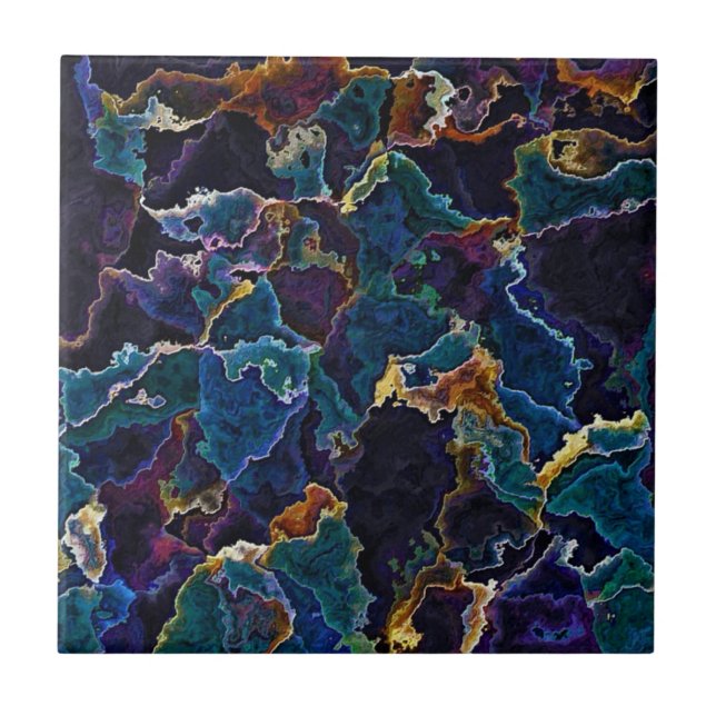 Oil Slick  Tile (Front)