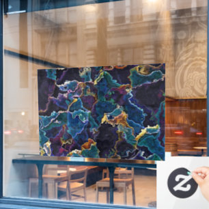 Oil Slick Window Cling