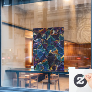 Oil Slick Window Cling