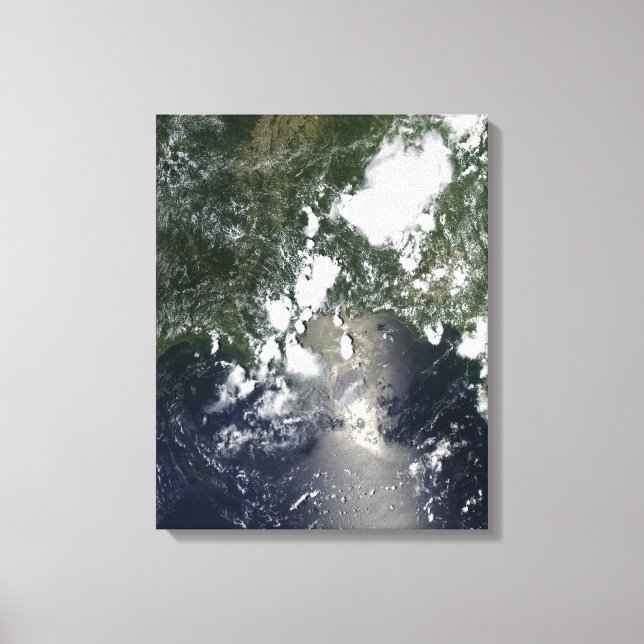 Oil spreads northeast canvas print (Front)